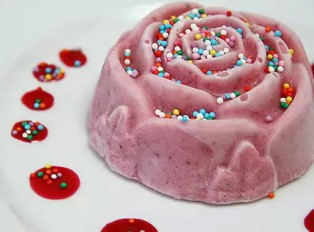 клубничный мусс с йогуртом
